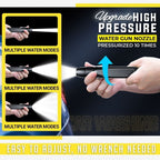 High-Pressure Water Gun Nozzle with Adjustable Spray Modes