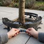 Modular LED tree ring segment – ground spotlight for trees and poles, IP65