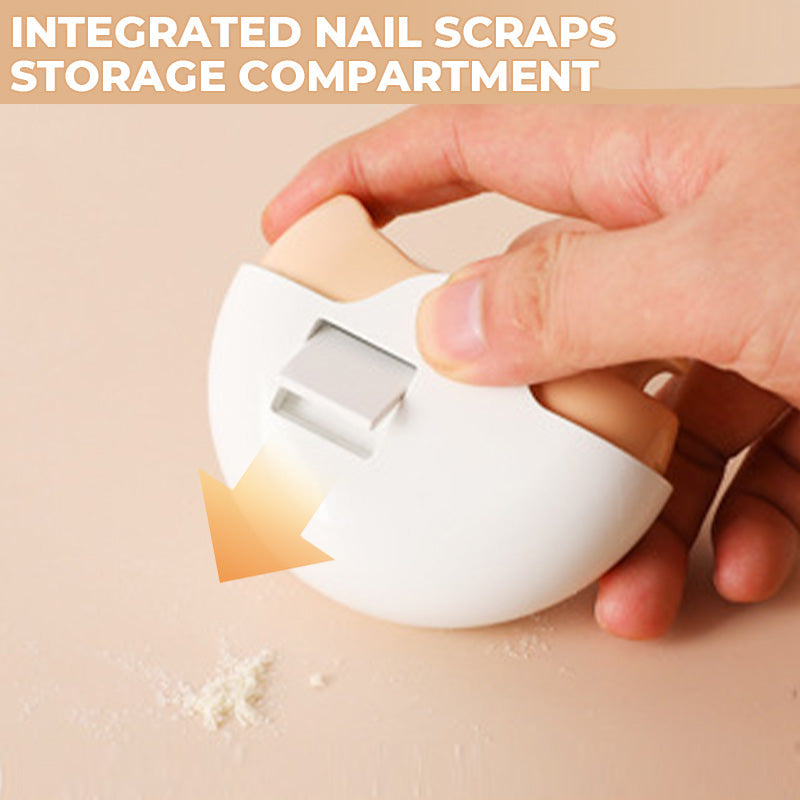 Elektrischer Nagelschneider mit Feile-Funktion
