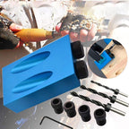 Angle Drill Positioner 15° for Precise Wood Joints