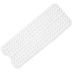 Non-slip bathtub mat with 200 suction cups