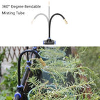 Irrigation system with adjustable sprayers