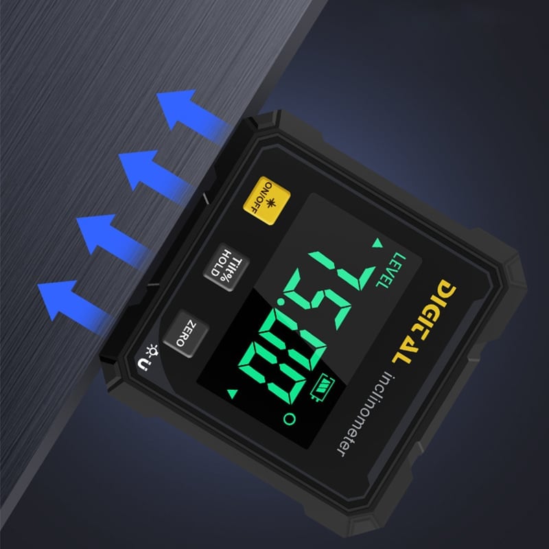 Digital Level with Magnetic Base – Precise Angle Measurement