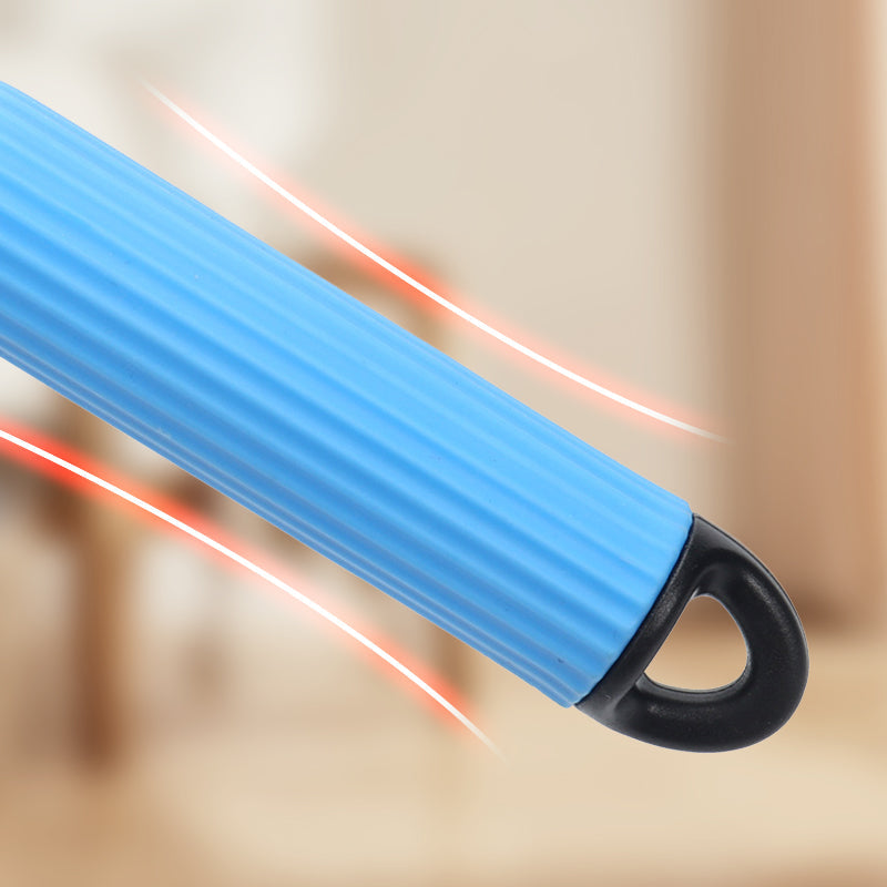 Fur grooming brush for dogs and cats with safety blades