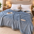 Plüsch Kuscheldecke Milchvelours – Ganzjahres Wohndecke