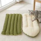 2-in-1 Kuschelhöhle mit Kuppeldach für kleine Hunde & Katzen – abnehmbar, rutschfest, 2 Größen