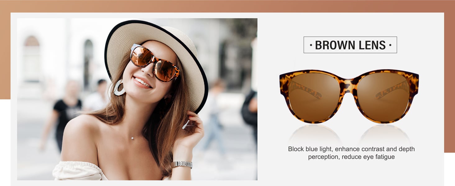 Sunglasses with Polarized Lenses – Cat-Eye Style