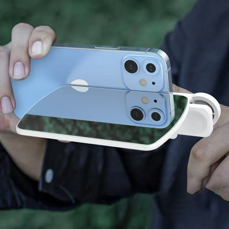 Smartphone-Reflexionsspiegel mit Clip für symmetrische Fotos