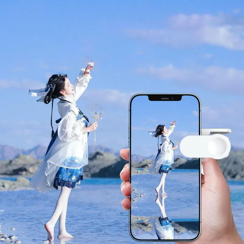 Smartphone-Reflexionsspiegel mit Clip für symmetrische Fotos