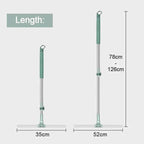 Telescopic Floor Mop with 180° Swivel Head