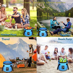 Camping shower USB with pump – portable and rechargeable