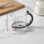 Messbecher mit verstellbarem Messsystem