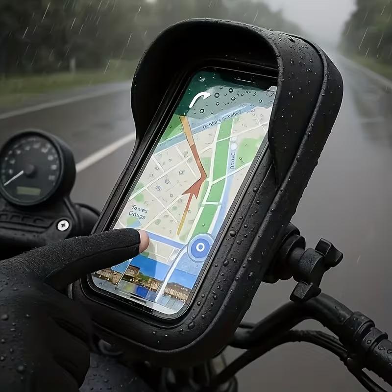 Wasserdichte Fahrrad Handyhalterung – 360° drehbar, Touchscreen-kompatibel, 4,5–6,4 Zoll