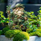 Garden Stake Forest Spirit with Natural Motif made of Acrylic