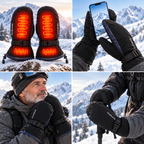 Beheizbare Handschuhe mit beidseitiger Wärme