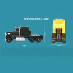 Bluetooth Speaker Truck Design with 15W Subwoofer