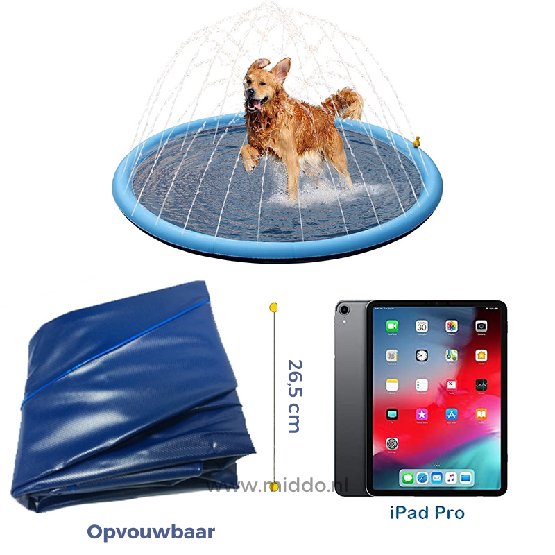 Wasserspielmat PVC – Spritzschutz für Kinder im Garten
