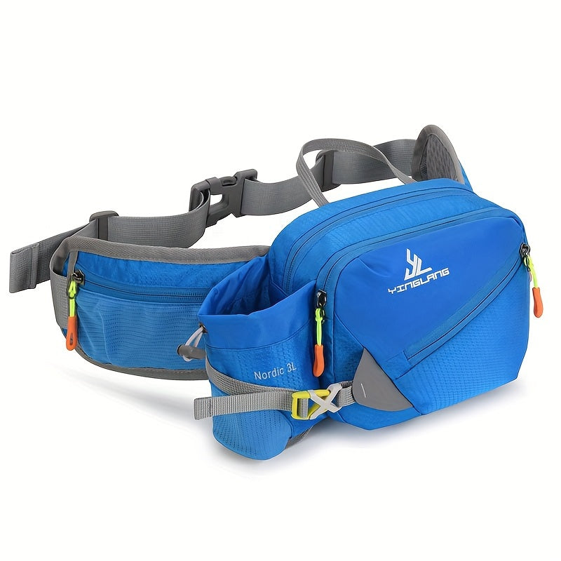 Hüfttasche Sport mit Flaschenhalter – 3L Laufgürtel Nylon