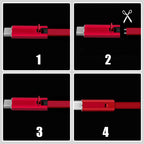 Adjustable Charging Cable – Customizable Length for All Devices