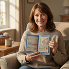 Embroidery Set 106 Embroidery Patterns with Bamboo Frame