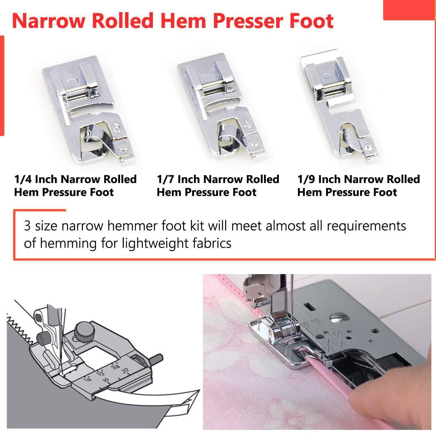 Lettuce Hem Foot – Perfect Rolled Hems for All Sewing Projects