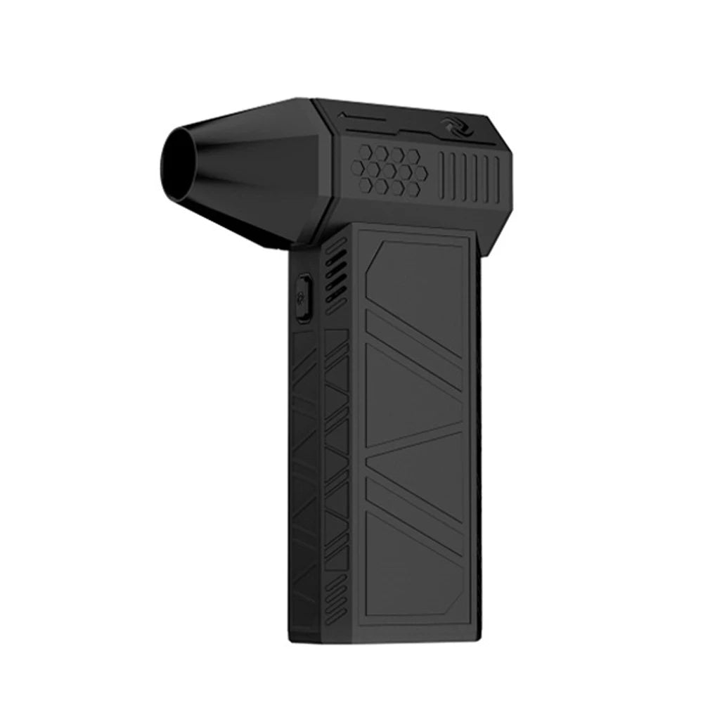 Cordless air duster gun with stepless speed control