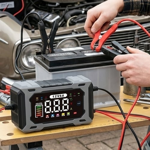 Batterieladegerät 12V Smart-Technologie Wartung