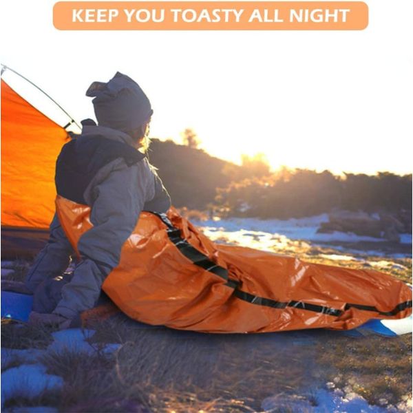 Notfalldecke reflektierend Orange wasserdicht kompakt