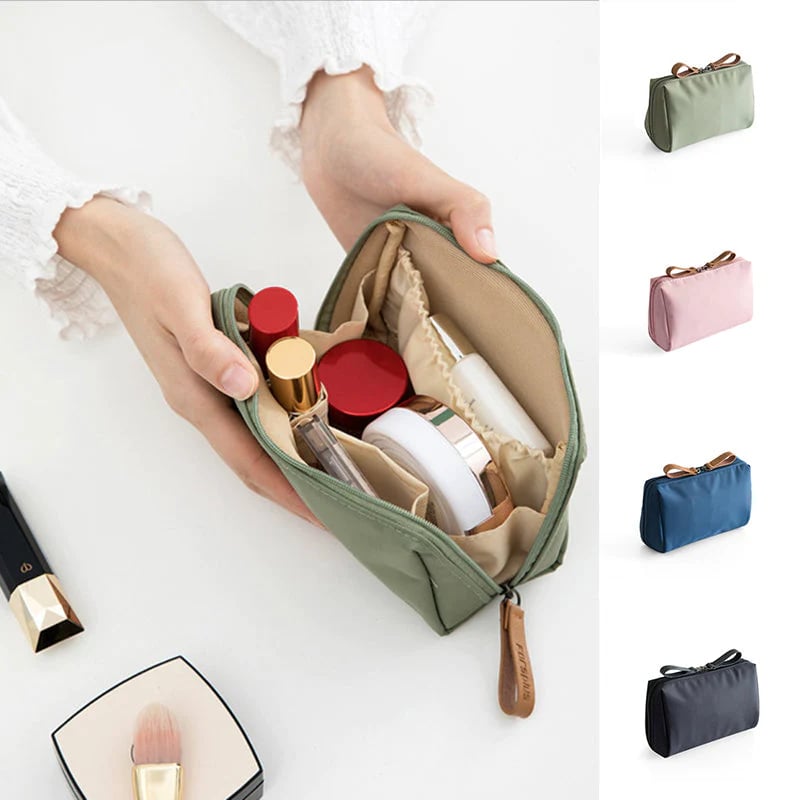 Cosmetic bag with padding