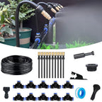 Irrigation system spray mist 360° adjustable