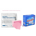 Concentrated floor cleaning tablets in 5 colors