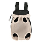 Haustier-Rucksack mit Beinaussparungen für Katzen und Hunde