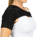 Adjustable shoulder brace for pain relief