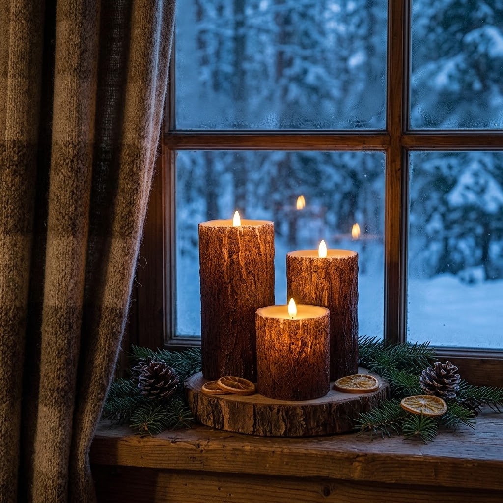 Flameless LED candles with flickering light – 6 designs, sets of 3 to 12 pieces