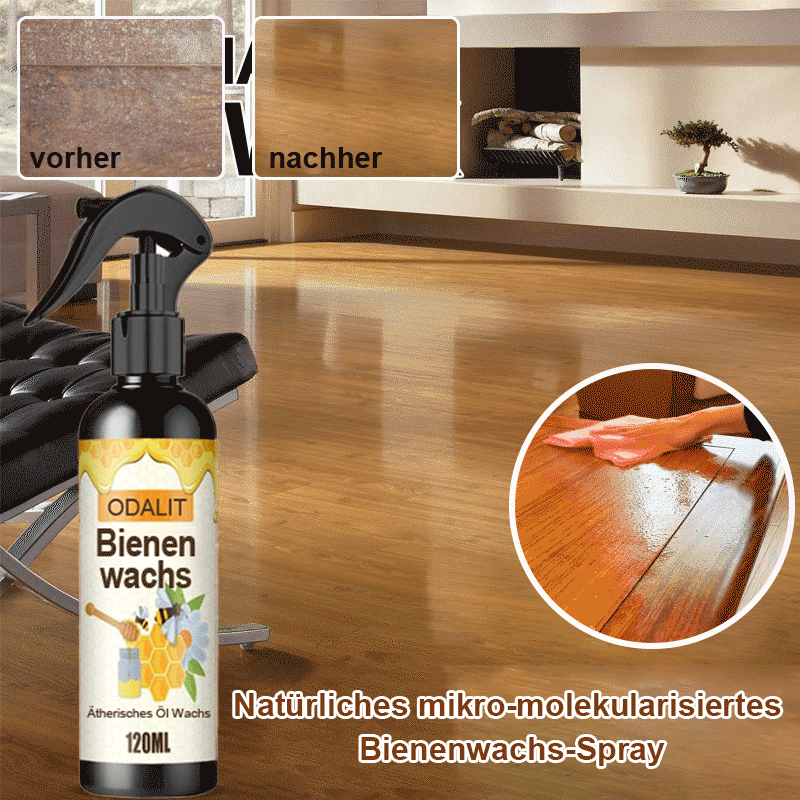 Beeswax Spray for Wood Care 120 ml