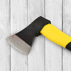 Spaltaxt Fiberglas mit Carbonstahl-Klinge für Camping und Garten