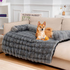 Hundebett Plüsch mit Antislip-Unterseite