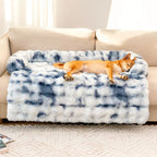 Hundebett Plüsch mit Antislip-Unterseite