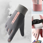 Waterproof Touchscreen Gloves with Non-Slip Grip