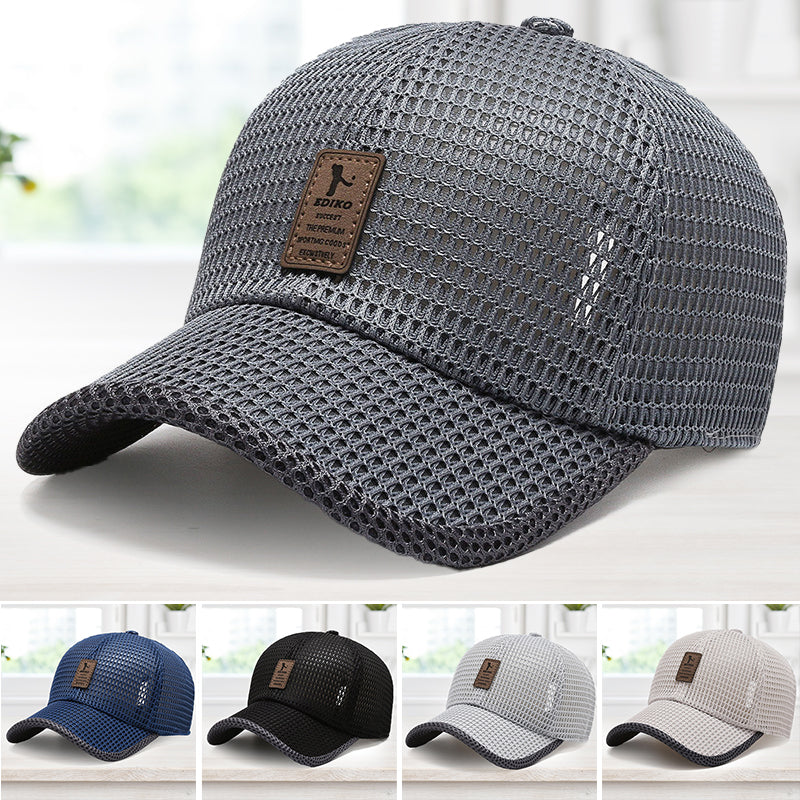 Mesh-Baseballkappe mit UV-Schutz für Sommer-Aktivitäten