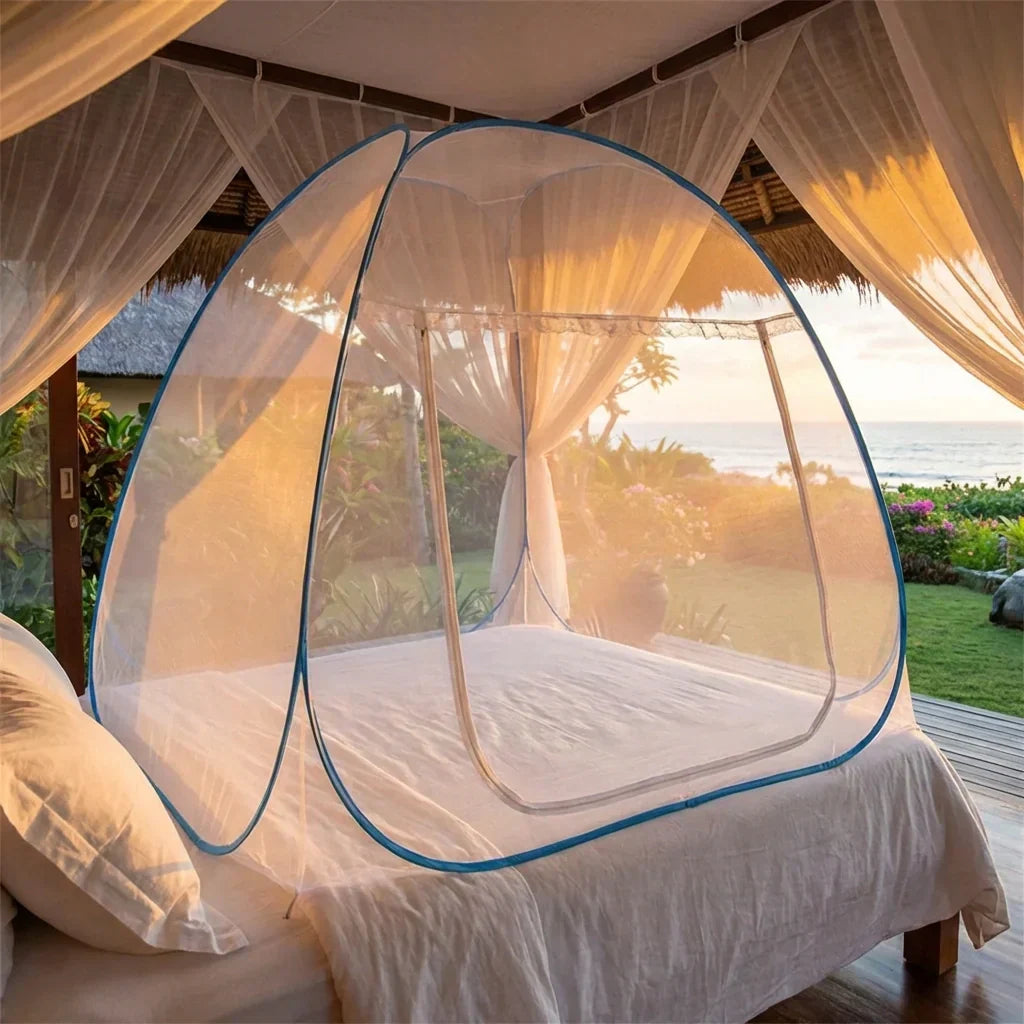 Foldable Tent Mosquito Net 100 cm with Zipper