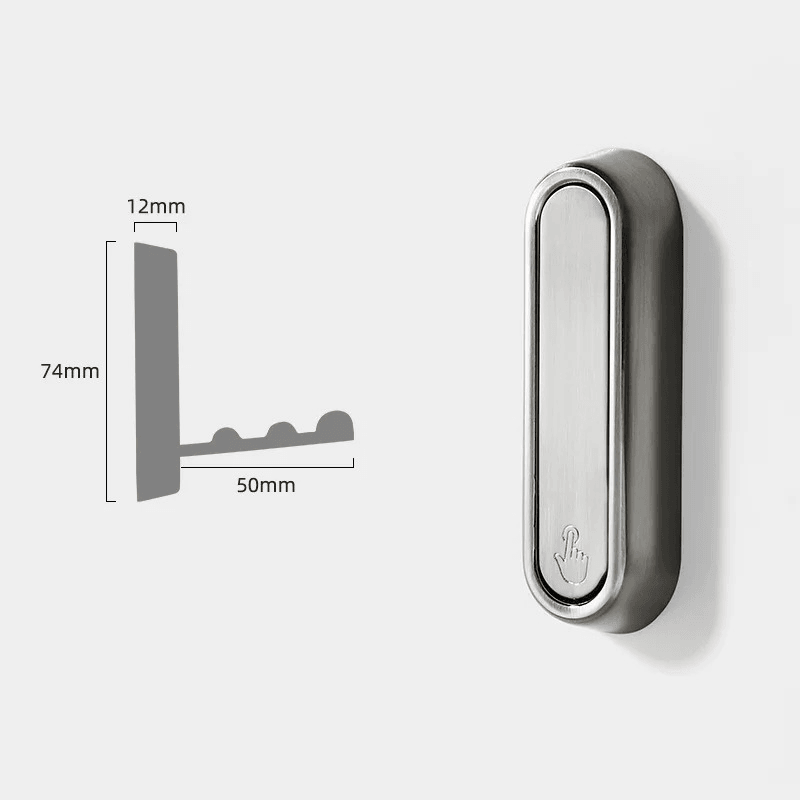 Foldable Metal Wall Hooks – Space-Saving and Elegant