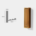 Foldable Metal Wall Hooks – Space-Saving and Elegant