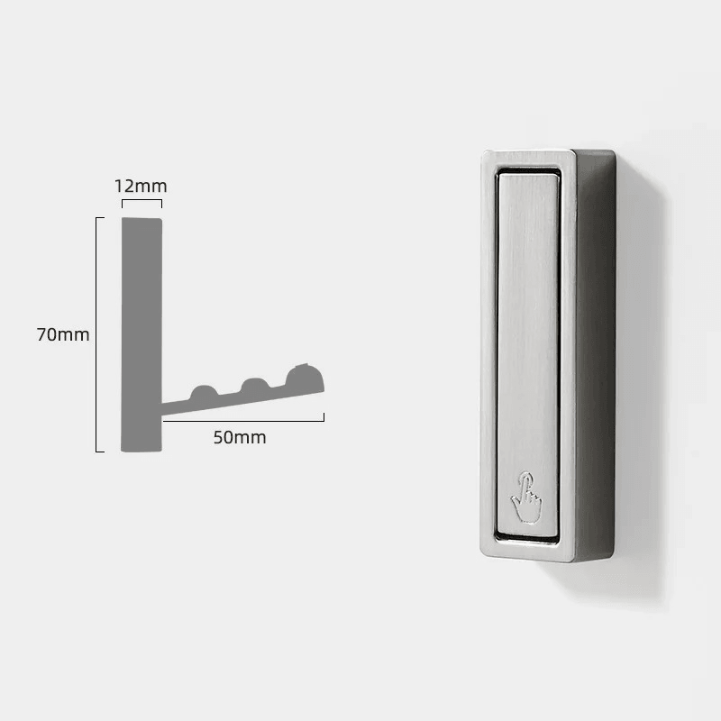Foldable Metal Wall Hooks – Space-Saving and Elegant