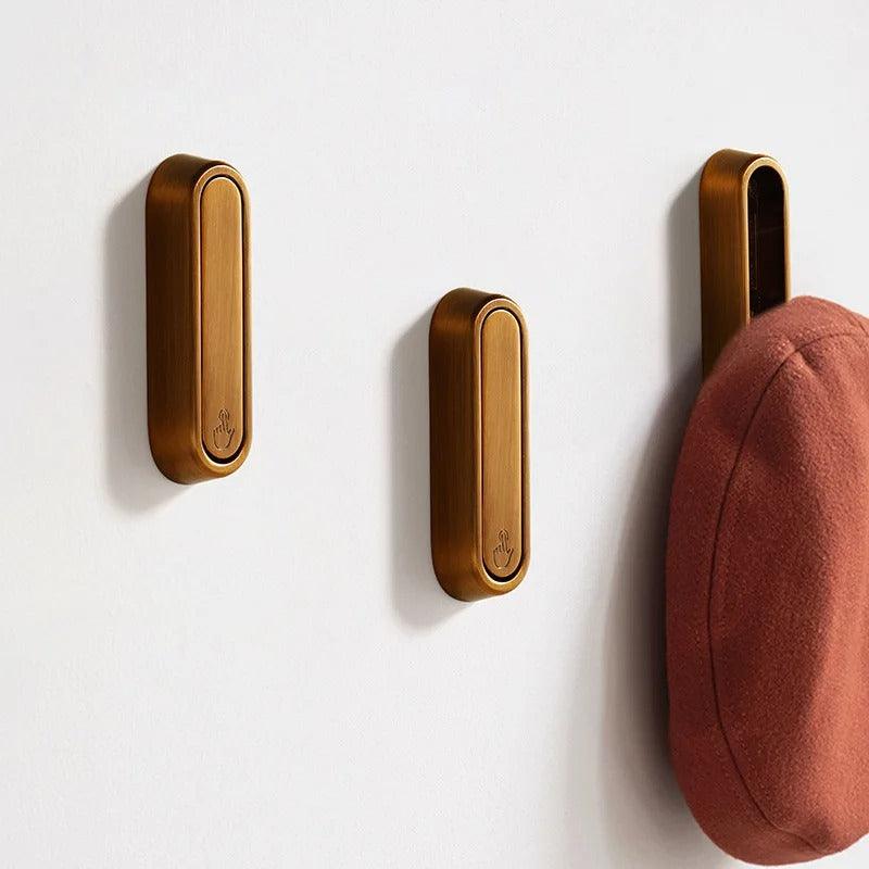 Foldable Metal Wall Hooks – Space-Saving and Elegant