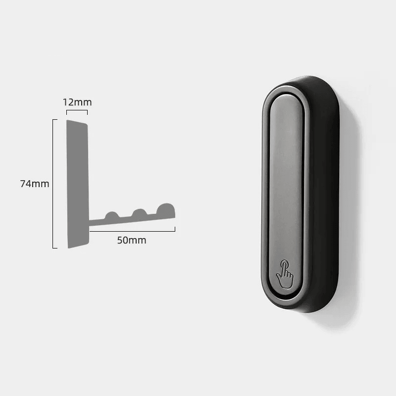 Foldable Metal Wall Hooks – Space-Saving and Elegant