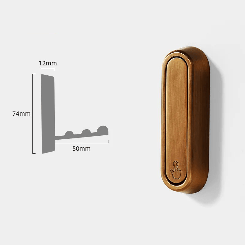Foldable Metal Wall Hooks – Space-Saving and Elegant