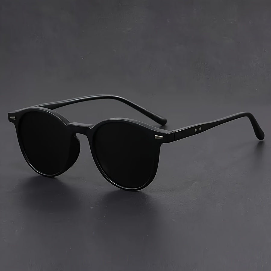 Sonnenbrille Rund mit Polykarbonat-Rahmen