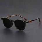 Sonnenbrille Rund mit Polykarbonat-Rahmen