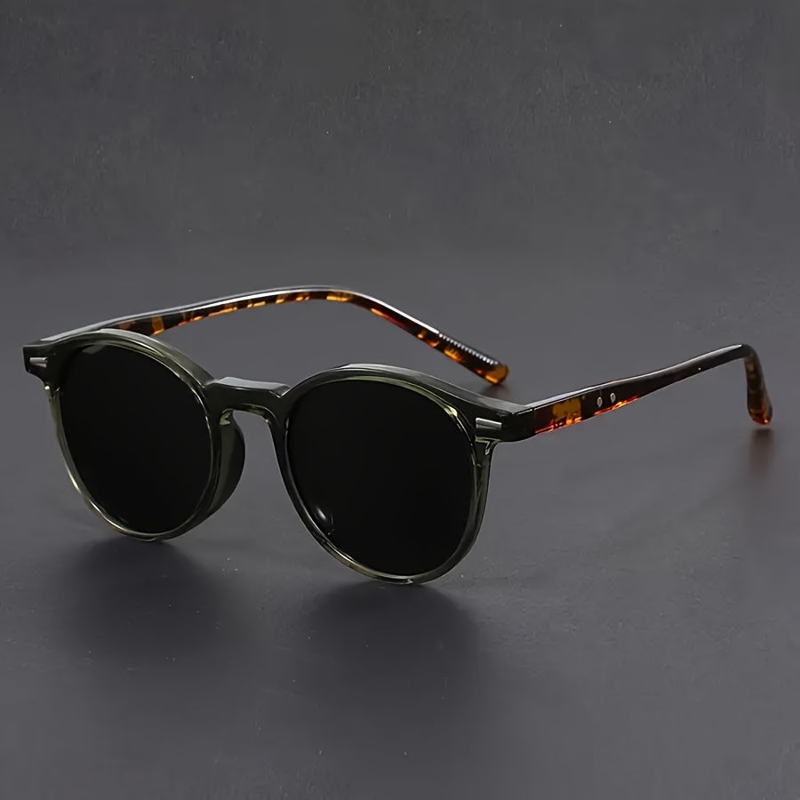 Sonnenbrille Rund mit Polykarbonat-Rahmen